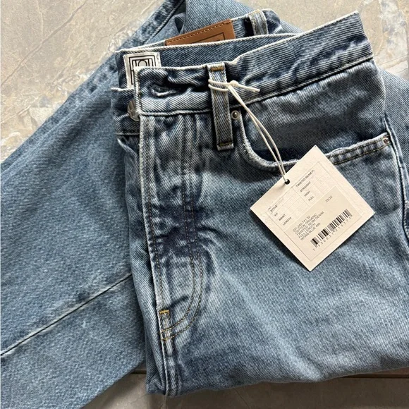 Toteme full length twisted seam jeans - Picture 3 of 4